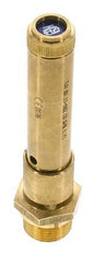 G 3/4'' Brass Pre-Set Safety Valve 47.5 bar (688.94 psi) DN 10