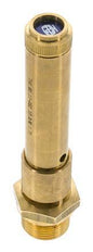 G 3/4'' Brass Pre-Set Safety Valve 47.5 bar (688.94 psi) DN 10
