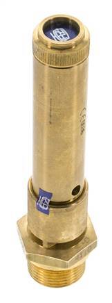 G 3/4'' Brass Pre-Set Safety Valve 47.5 bar (688.94 psi) DN 10
