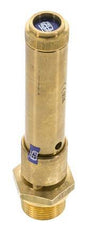 G 3/4'' Brass Pre-Set Safety Valve 47.5 bar (688.94 psi) DN 10