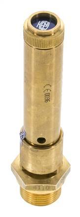 G 3/4'' Brass Pre-Set Safety Valve 47.5 bar (688.94 psi) DN 10
