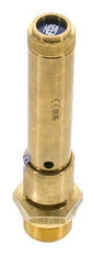 G 3/4'' Brass Pre-Set Safety Valve 47.5 bar (688.94 psi) DN 10