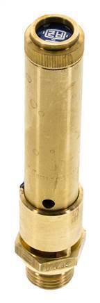 G 1/2'' Brass Pre-Set Safety Valve 48.5 bar (703.44 psi) DN 10