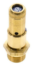 G 3/4'' Brass Pre-Set Safety Valve 7.8 bar (113.13 psi) DN 10