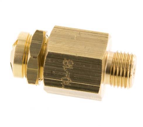G Soupape de sécurité réglable en laiton 1/8'' 10-18 bar (145.04-261.07 psi)