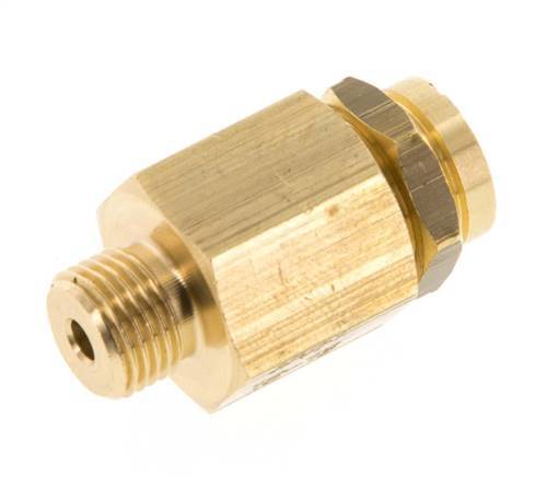 G Soupape de sécurité réglable en laiton 1/8'' 10-18 bar (145.04-261.07 psi)