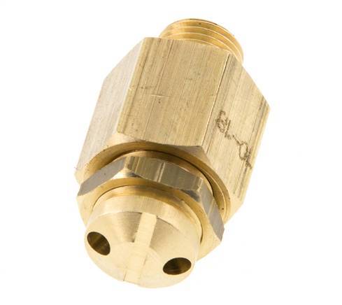 G Soupape de sécurité réglable en laiton 1/8'' 10-18 bar (145.04-261.07 psi)