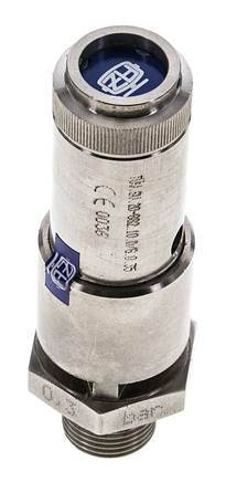 G 3/4'' Nickel-plated Brass Pre-Set Safety Valve 16 bar (232.06 psi) DN 10