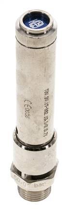 G 1/2'' Nickel-plated Brass Pre-Set Safety Valve 42 bar (609.17 psi) DN 10