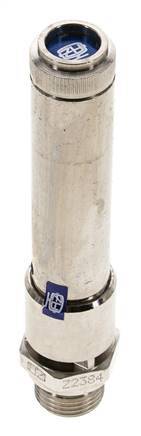 G 1/2'' Nickel-plated Brass Pre-Set Safety Valve 44 bar (638.18 psi) DN 10