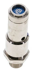 G 3/8'' Nickel-plated Brass Pre-Set Safety Valve 0.5 bar (7.25 psi) DN 10