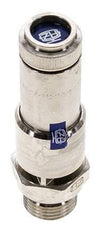 G 1/2'' Nickel-plated Brass Pre-Set Safety Valve 8 bar (116.03 psi) DN 10