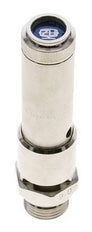 G 1/2'' Nickel-plated Brass Pre-Set Safety Valve 37 bar (536.65 psi) DN 10