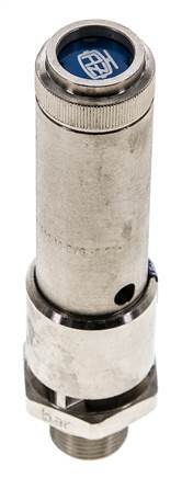 G 3/8'' Nickel-plated Brass Pre-Set Safety Valve 16 bar (232.06 psi) DN 10