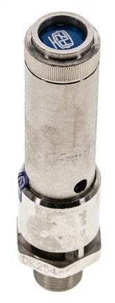 G 3/8'' Nickel-plated Brass Pre-Set Safety Valve 16 bar (232.06 psi) DN 10