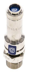 G 3/8'' Nickel-plated Brass Pre-Set Safety Valve 2.8 bar (40.61 psi) DN 8