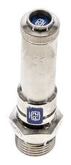 G 1/2'' Nickel-plated Brass Pre-Set Safety Valve 15 bar (217.56 psi) DN 8