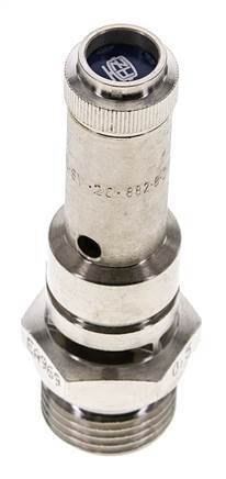 G 1/2'' Nickel-plated Brass Pre-Set Safety Valve 4 bar (58.02 psi) DN 8