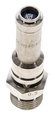 G 1/2'' Nickel-plated Brass Pre-Set Safety Valve 8 bar (116.03 psi) DN 8