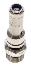 G 1/2'' Nickel-plated Brass Pre-Set Safety Valve 9.8 bar (142.14 psi) DN 8