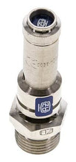 G 1/2'' Nickel-plated Brass Pre-Set Safety Valve 5.5 bar (79.77 psi) DN 8