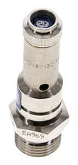 G 1/2'' Nickel-plated Brass Pre-Set Safety Valve 11 bar (159.54 psi) DN 8