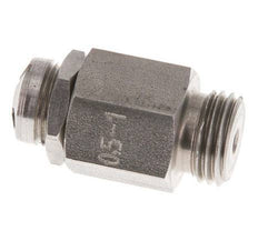 G 1/4'' Acier inoxydable 303 Soupape de sécurité réglable 0,5-1 bar (7,25-14,50 psi)