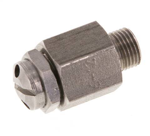 G 1/8'' Acier inoxydable 303 Soupape de sécurité réglable 6-12 bar (87.02-174.05 psi)