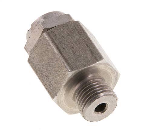 G 1/8'' Acier inoxydable 303 Soupape de sécurité réglable 6-12 bar (87.02-174.05 psi)