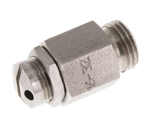 G Soupape de sécurité réglable 1/4'' en acier inoxydable 303 16-32 bar (232.06-464.12 psi)