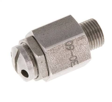 G 1/8'' Stainless steel 303 Adjustable Safety Valve 30-60 bar (435.11-870.22 psi)