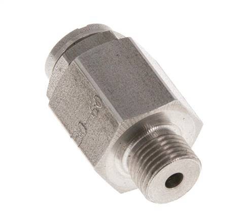 G 1/8'' Acier inoxydable 303 Soupape de sécurité réglable 30-60 bar (435.11-870.22 psi)