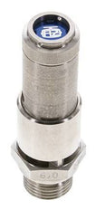 G 1/2'' Stainless steel 316 Ti Pre-Set Safety Valve 0.5 bar (7.25 psi) DN 10