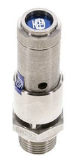 G 1/2'' Stainless steel 316 Ti Pre-Set Safety Valve 5.5 bar (79.77 psi) DN 10