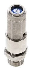 G 1/2'' Stainless steel 316 Ti Pre-Set Safety Valve 6 bar (87.02 psi) DN 10