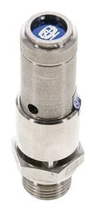 G 1/2'' Stainless steel 316 Ti Pre-Set Safety Valve 8 bar (116.03 psi) DN 10