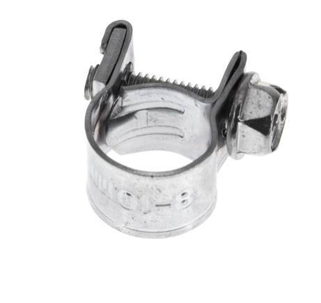 sl-10 mini collier de serrage en acier galvanisé 8-10mm