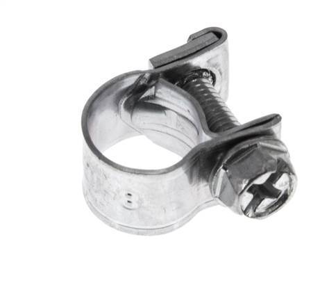 sl-10 mini collier de serrage en acier galvanisé 8-10mm