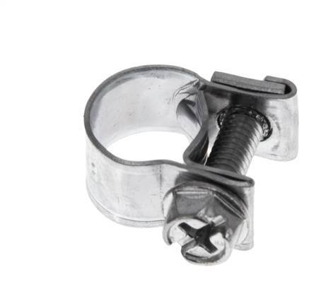 sl-10 mini collier de serrage en acier galvanisé 8-10mm
