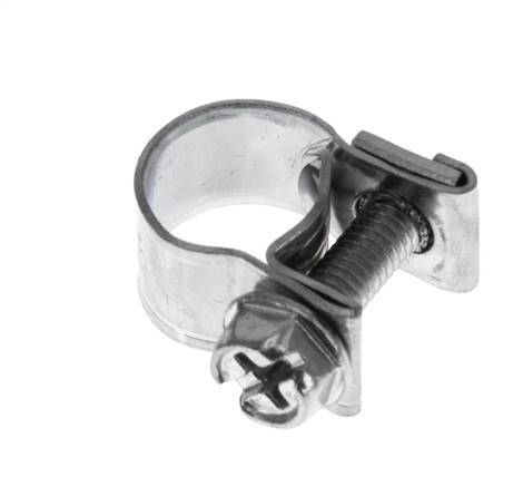 sl-10 mini collier de serrage en acier galvanisé 8-10mm