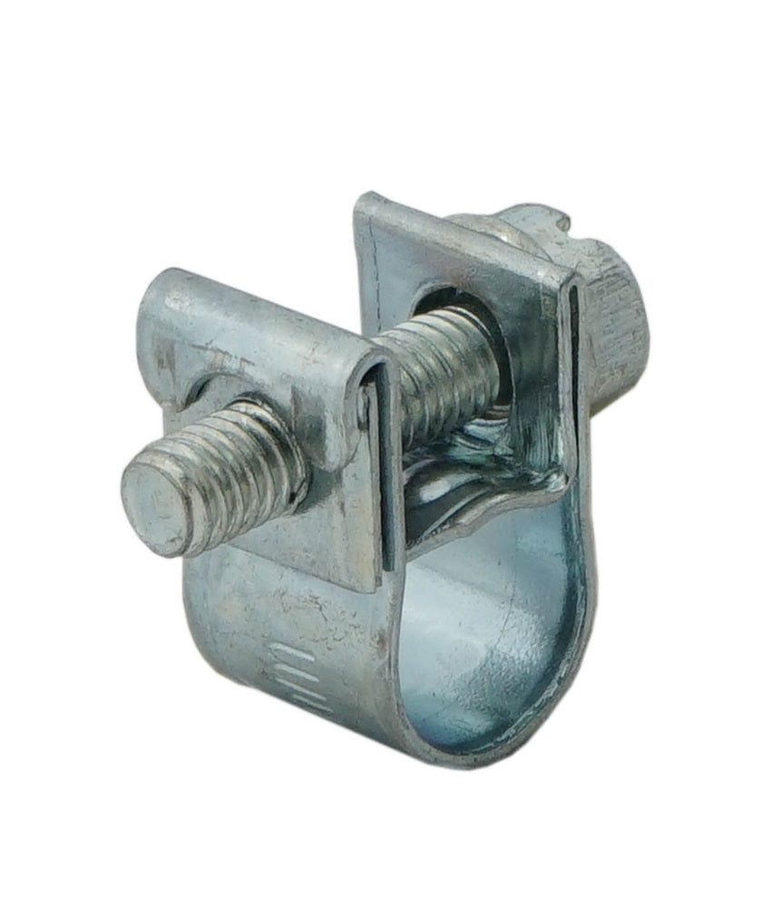 7 - 9 mm Hose Clamp with a Galvanised Steel 9 mm band [10 Pieces]