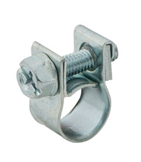 Collier de serrage 21 - 23 mm avec une bande de 9 mm en acier galvanisé [10 Pièces].