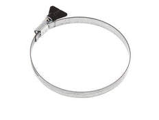 110 - 130 mm Hose Clamp with a Galvanised Steel 12 mm band With Butterfly Handle - Norma [2 Pieces]