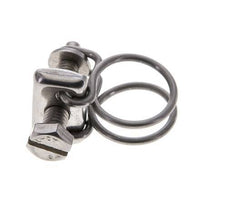 Collier de serrage 15 - 18 mm Acier galvanisé