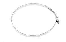 250 - 270 mm Hose Clamp with a Galvanised Steel 12 mm band - Ideal [2 Pieces]