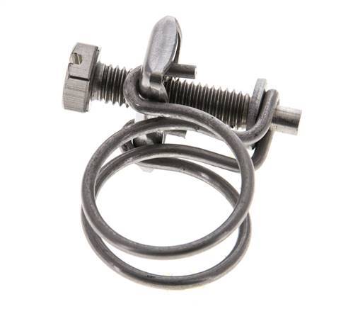 Collier de serrage 20 - 23 mm Acier galvanisé