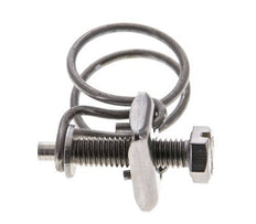 Collier de serrage 20 - 23 mm Acier galvanisé