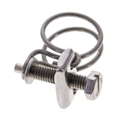 Collier de serrage 20 - 23 mm Acier galvanisé