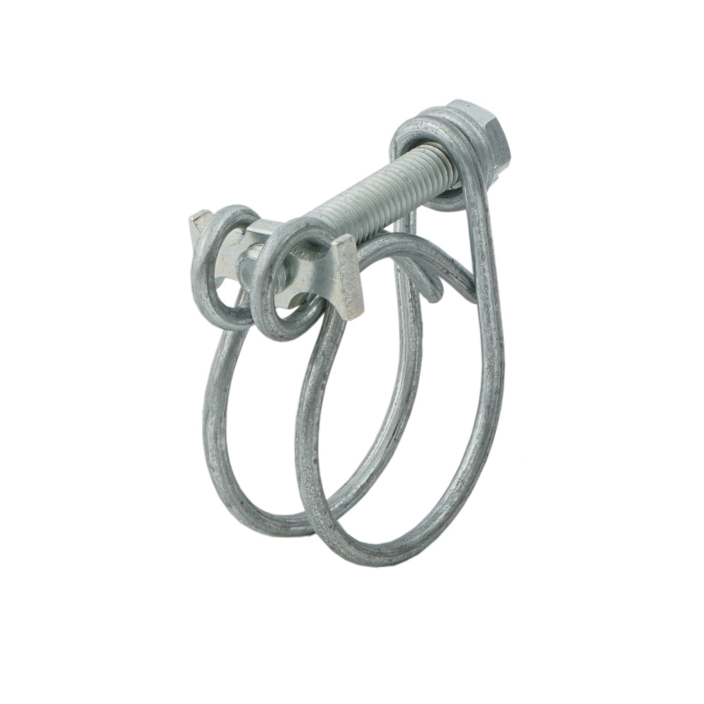 22 - 25 mm Hose Clamp Galvanised Steel [5 Pieces]