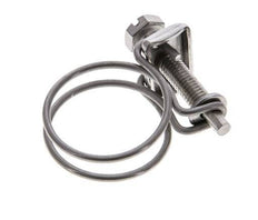 Collier de serrage 27 - 31 mm Acier galvanisé